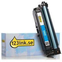 Varumärket 123ink ersätter HP 648A (CE261A) cyan toner CE261AC 039897