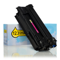 Varumärket 123ink ersätter HP 655A (CF453A) magenta toner CF453AC 055165