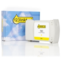 Varumärket 123ink ersätter HP 761 (CM992A) gul bläckpatron CM992AC 044063