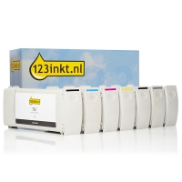 Varumärket 123ink ersätter HP 761 bläckpatron 6-pack  160158