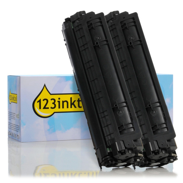 Varumärket 123ink ersätter HP 78A (CE278A) svart toner 2-pack  160724 - 1