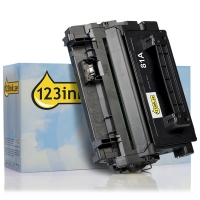 Varumärket 123ink ersätter HP 81A (CF281A) svart toner CF281AC 054813