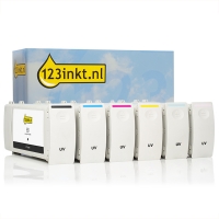 Varumärket 123ink ersätter HP 83 bläckpatron 6-pack  160164