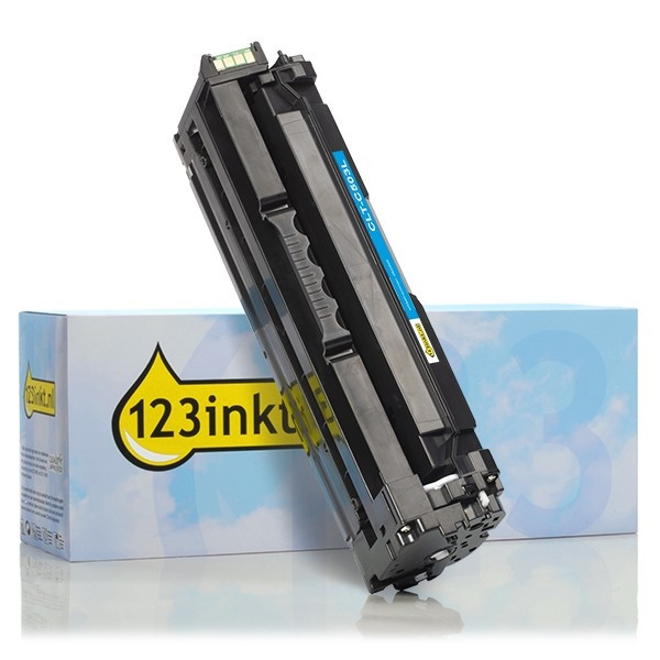 Varumärket 123ink ersätter HP SU014A (CLT-C503L) cyan toner SU014AC 092887 - 1