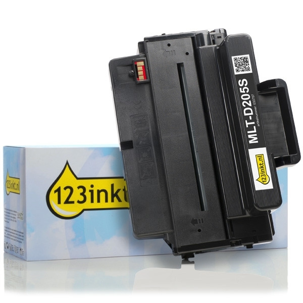 Varumärket 123ink ersätter HP SU974A (MLT-D205S) svart toner SU974AC 092655 - 1