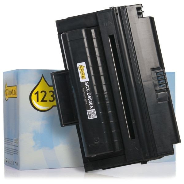 Varumärket 123ink ersätter HP SV196A / Samsung SCX-D5530A svart toner SV196AC 092953 - 1