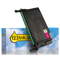 Varumärket 123ink ersätter Samsung CLT-M6092S (SU348A) magenta toner CLT-M6092S/ELSC 033673