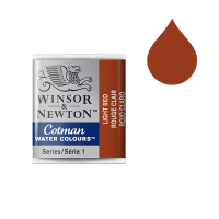 Winsor & Newton Cotman Akvarellfärg 362 Light Red (halvkopp) 301362 410490