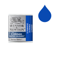 Winsor & Newton Cotman Akvarellfärg 660 Ultramarine (halvkopp) 301660 410502