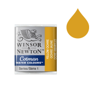 Winsor & Newton Cotman Akvarellfärg 744 Yellow Ochre (halvkopp) 301744 410505