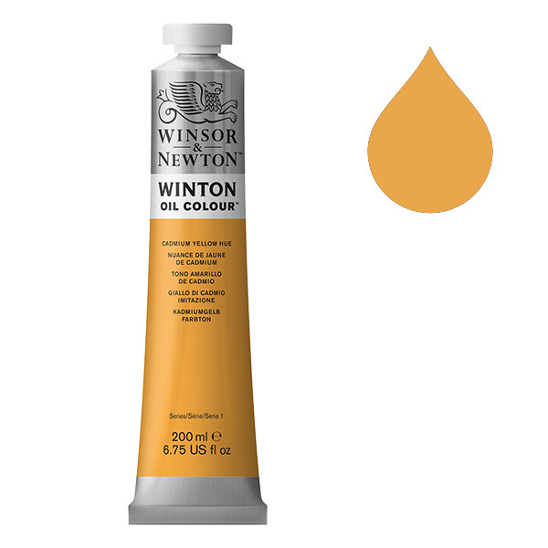 Winsor & Newton Winton Oljefärg 109 Cadmium Yellow Hue | 200 ml 1437109 410311 - 1