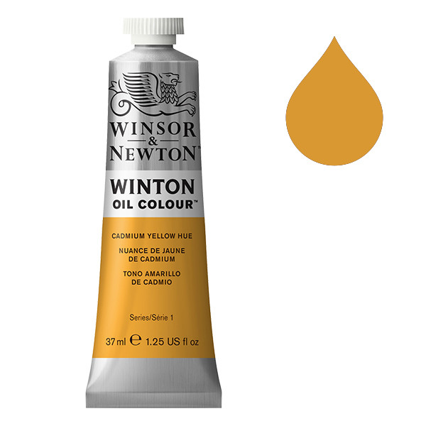 Winsor & Newton Winton Oljefärg 109 Cadmium Yellow Hue | 37 ml 1414109 410256 - 1