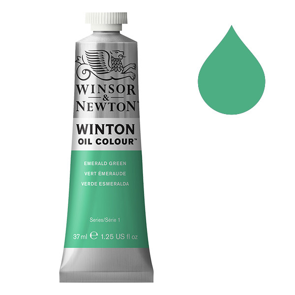 Winsor & Newton Winton Oljefärg 241 Emerald Green | 37 ml 1414241 410264 - 1