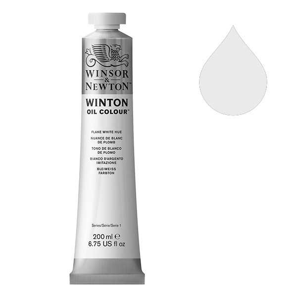 Winsor & Newton Winton Oljefärg 242 Flake White Hue | 200 ml 1437242 410320 - 1