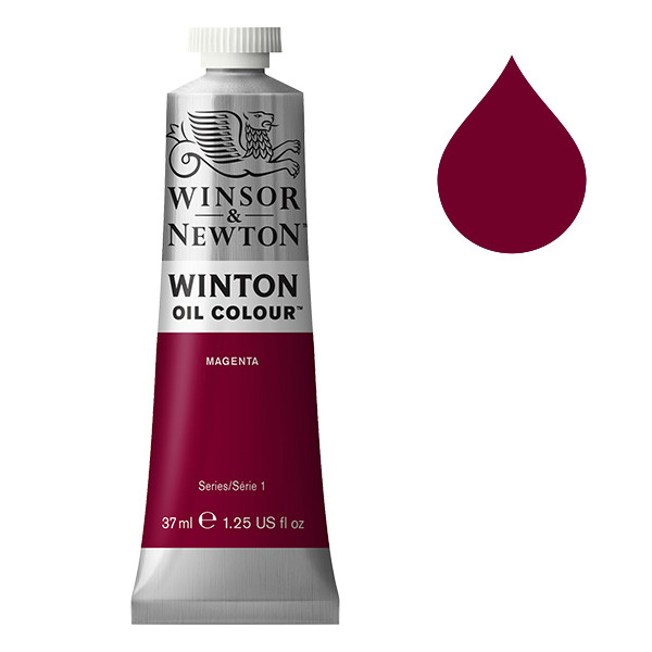 Winsor & Newton Winton Oljefärg 380 Magenta | 37 ml 1414380 410273 - 1