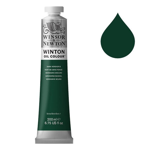 Winsor & Newton Winton Oljefärg 405 Dark Verdigris | 200 ml 1437405 410356 - 1