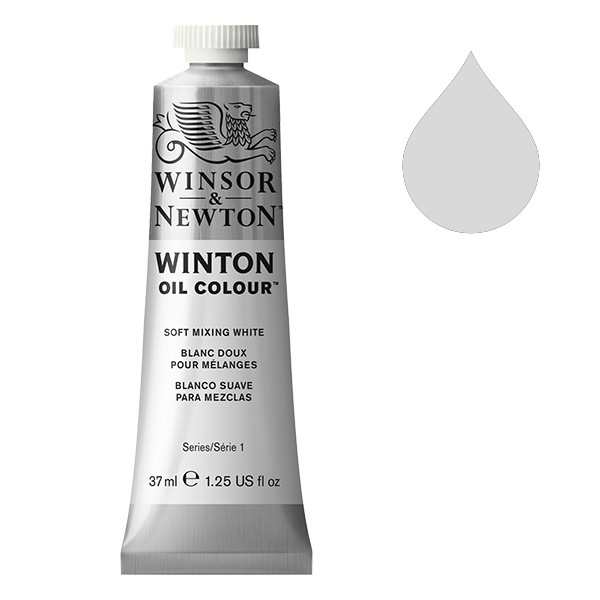 Winsor & Newton Winton Oljefärg 415 Soft Mixing White | 37 ml 1414415 8840009 410288 - 1