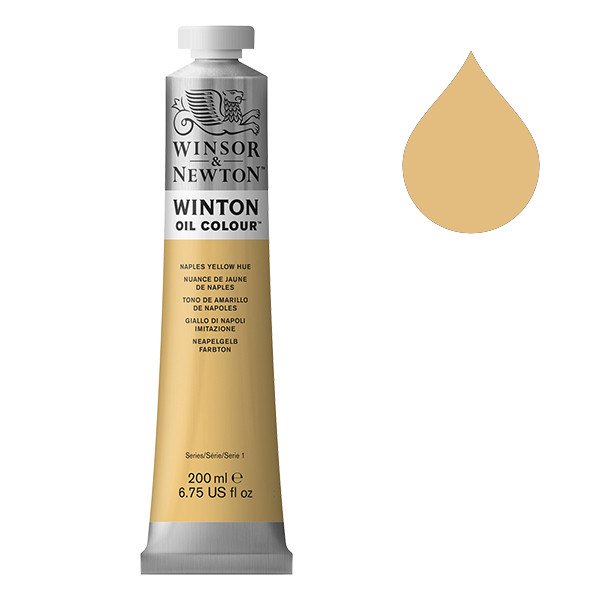 Winsor & Newton Winton Oljefärg 422 Naples Yellow Hue | 200 ml 1437422 410329 - 1