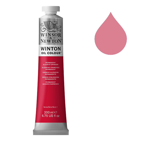 Winsor & Newton Winton Oljefärg 468 Permanent Alizarin Crimson | 200 ml 1437468 410332 - 1