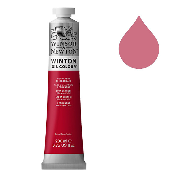 Winsor & Newton Winton Oljefärg 478 Permanent Crimson Lake | 200 ml 1437478 410333 - 1