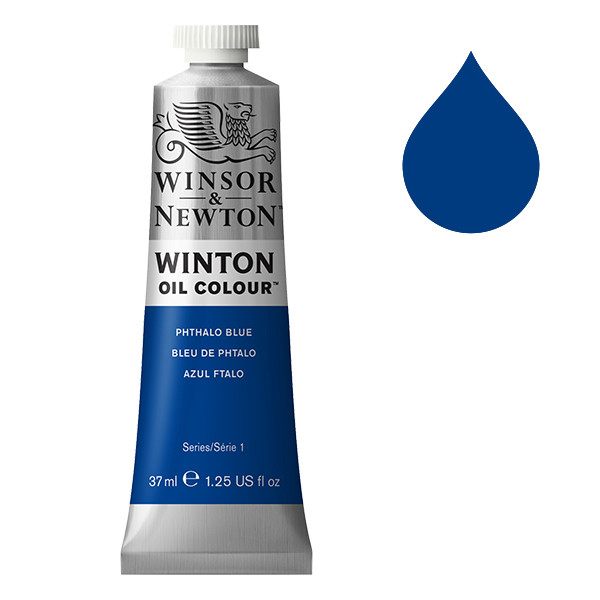 Winsor & Newton Winton Oljefärg 516 Phthalo Blue | 37 ml 1414516 410282 - 1