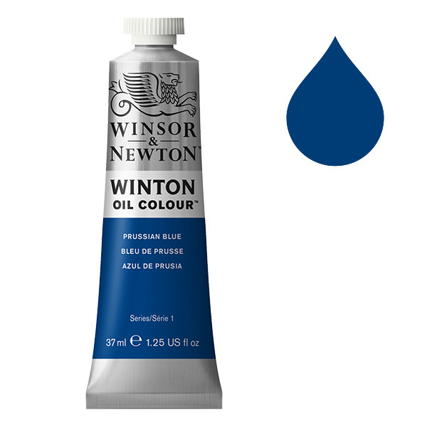 Winsor & Newton Winton Oljefärg 538 Prussian Blue | 37 ml 1414538 410283 - 1