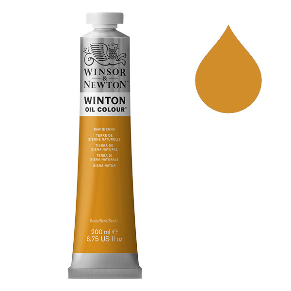 Winsor & Newton Winton Oljefärg 552 Raw Sienna | 200 ml 1437552 410338 - 1