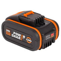 Worx batteri 20V | 4000mAh | PowerShare | WA3553 (original) 20VMax 20VPowerShare 50026367 RW9351 RW9351.1 AWO00062