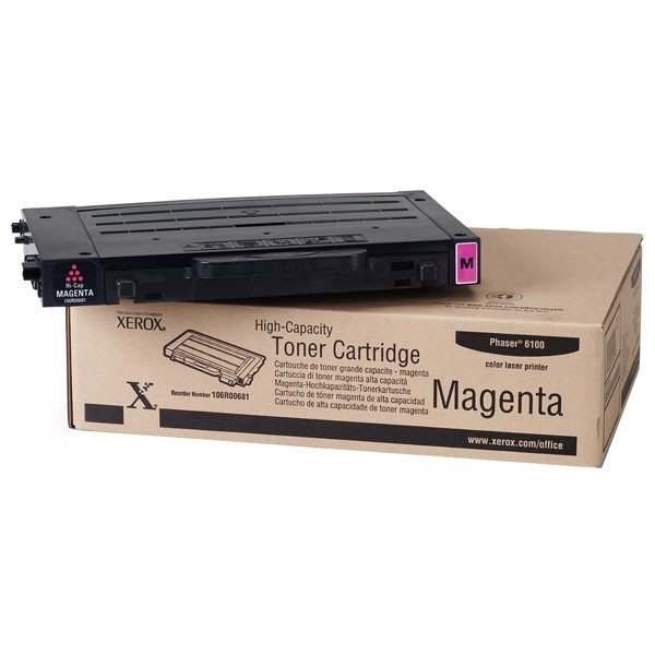 Xerox 106R00681 magenta toner hög kapacitet (original) 106R00681 046704 - 1