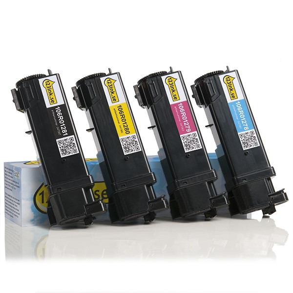 Xerox 106R01281/280/279/278 BK/C/M/Y toner 4-pack (varumärket 123ink)  130154 - 1