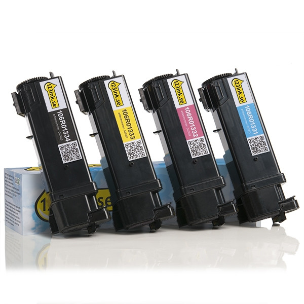 Xerox 106R01334/33/32/31 BK/C/M/Y toner 4-pack (varumärket 123ink)  130152 - 1