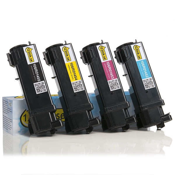 Xerox 106R01452/53/54/55 BK/C/M/Y toner 4-pack (varumärket 123ink)  130151 - 1