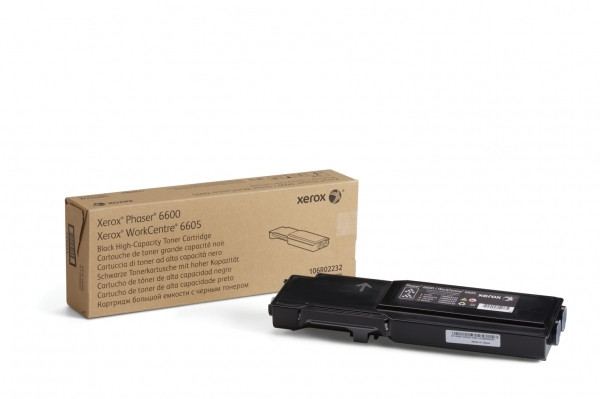 Xerox 106R02232 svart toner hög kapacitet (original) 106R02232 047858 - 1