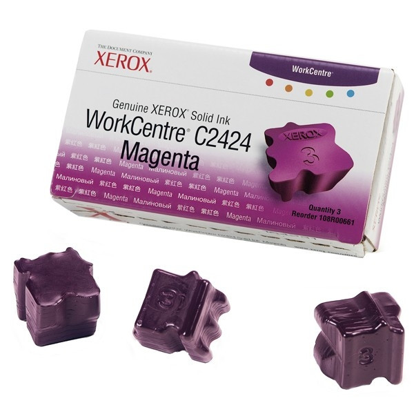 Xerox 108R00661 magenta solid ink 3-pack (original) 108R00661 047020 - 1