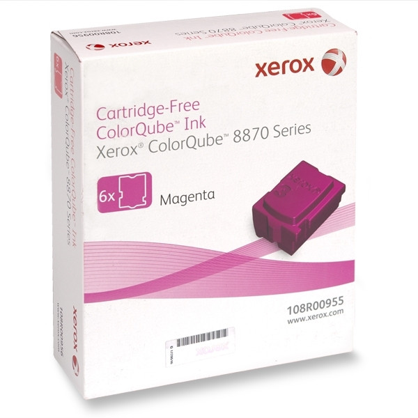 Xerox 108R00955 magenta solid ink 6-pack (original) 108R00955 047602 - 1