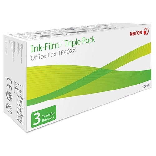 Xerox TC402 faxrulle svart multi pack 3-pack (original) 253199421 041888 - 1